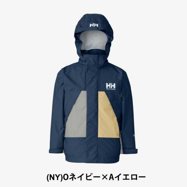 ヘリーハンセン キッズ アウター 防水 Helly Hansen  HJ12152 K SCANDZA RAIN JKT スカンザレインジャケット 子供 (240112)
