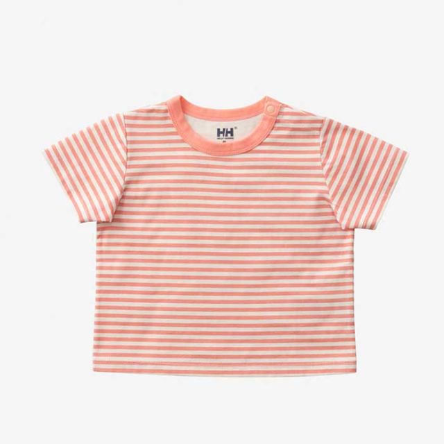 ヘリーハンセン ベビー tシャツ 2枚セット 半袖 HELLY HANSEN HB32423 B MF BORDER TEE ST マイファーストHHボーダープリントティーセット [メール便]  出産祝い (240404)