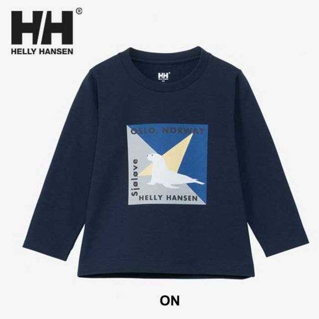 ヘリーハンセン ロンt キッズ helly hansen HJ32453 K L/S ANIMAL TEE ロングスリーブアニマルティー メール便 (240821)