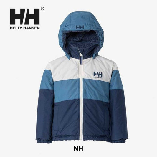 ヘリーハンセン ジャケット キッズ シャギーフリースリバーシブルジャケット 男の子 女の子 ユニセックス HELLY HANSEN HJ12451 K SF REVERSIBLE JK 110cm - 150cm フリース 秋冬 (241023)
