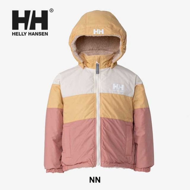 ヘリーハンセン ジャケット キッズ シャギーフリースリバーシブルジャケット 男の子 女の子 ユニセックス HELLY HANSEN HJ12451 K SF REVERSIBLE JK 110cm - 150cm フリース 秋冬 (241023)