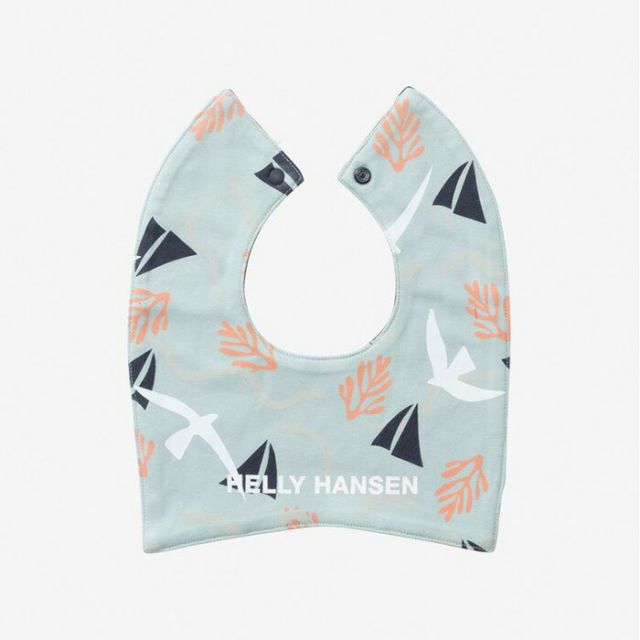 ヘリーハンセン ビブ ベビー HELLY HANSEN HAB92500 B MYFIRST BIB マイファーストHHリバーシブルビブ よだれかけ メール便  出産祝い (250126)