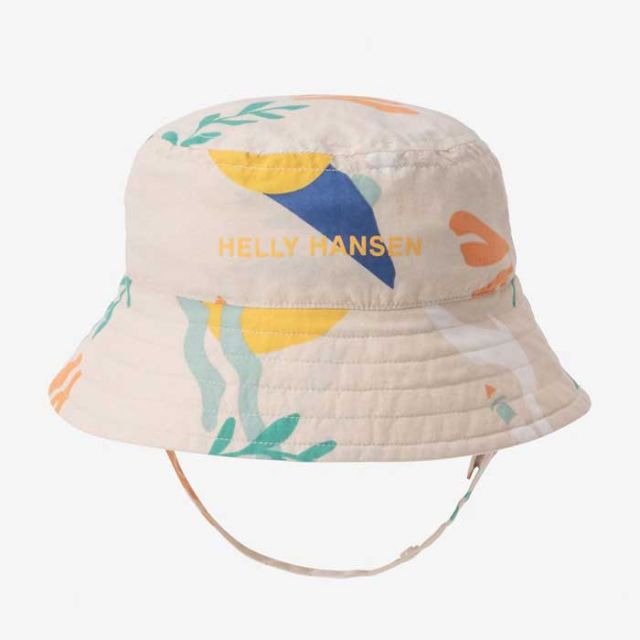 ヘリーハンセン ベビー ハット Helly Hansen HCB92500 B PRINT BASK CRC バスククロシェ 帽子 撥水 アウトドア キャンプ メール便 (250130)