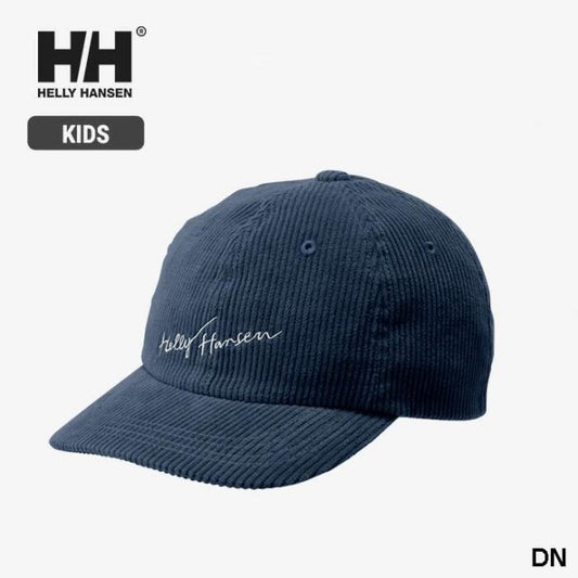 ヘリーハンセン キャップ HELLY HANSEN HCJ92563 K CORDUROY LG CAP コーデュロイキャップ メンズ コーデュロイ 帽子 秋冬 メンズ おしゃれ 綿100 アジャスター付き ロゴ刺繍 カジュアル シンプル