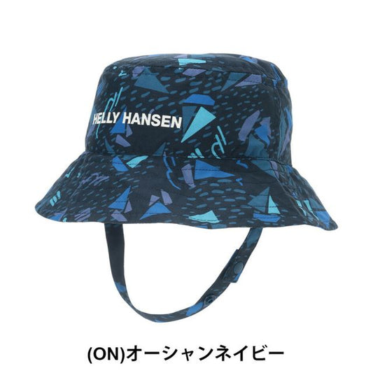 ヘリーハンセン ベビーハット プリントヴォーゲンクロシェ PRINT VAGEN CR HELLY HANSEN HCB92609 ベビー帽子 ハット 子供用 日よけ UV対策 春夏 外遊び 通園 軽量 50cm 男の子 女の子 HCB92609 B PRINT VAGEN CR  (260224)