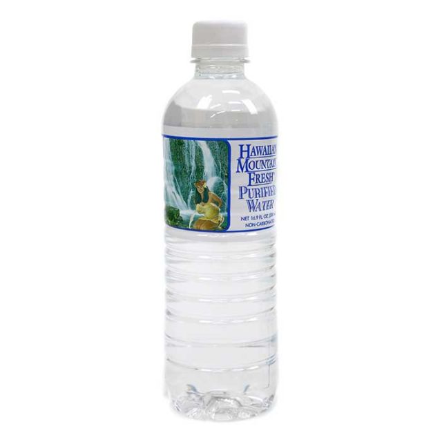ハワイアンマウンテンフレッシュ HAWAIIAN MOUNTAIN FRESH  ピュアウォーター 500ml×20本 純水99.9％ ハワイ直輸入 水 超軟水 ミネラルウォーター おしゃれラベル 防災・備蓄・アウトドア ハワイウォーター