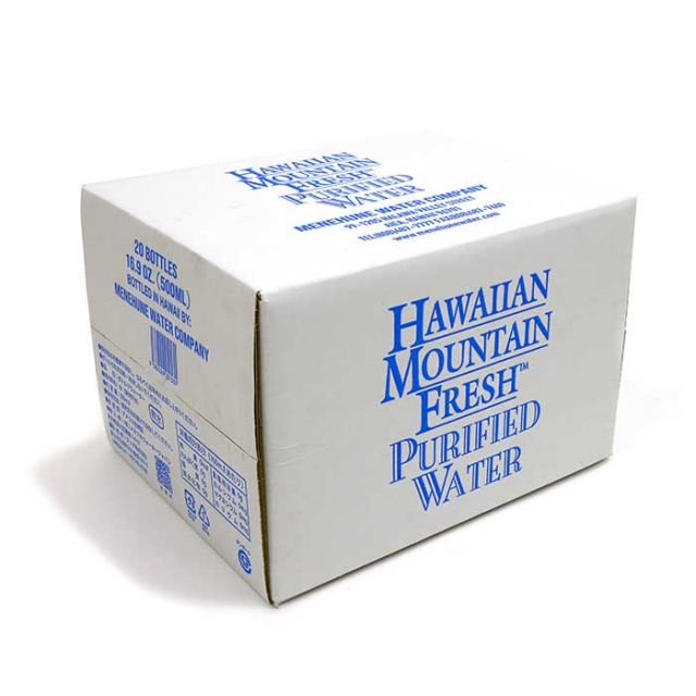ハワイアンマウンテンフレッシュ HAWAIIAN MOUNTAIN FRESH  ピュアウォーター 500ml×20本 純水99.9％ ハワイ直輸入 水 超軟水 ミネラルウォーター おしゃれラベル 防災・備蓄・アウトドア ハワイウォーター