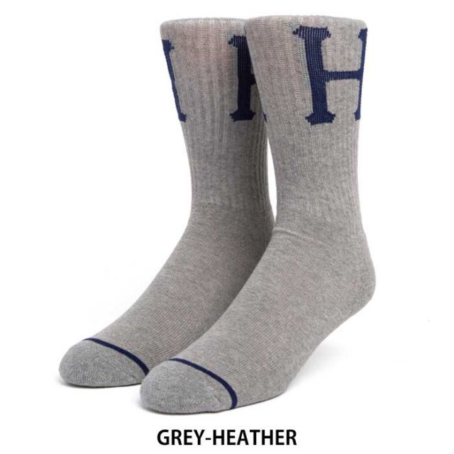 HUF ハフ ソックス [ SK00575 ] CLASSIC H CREW SOCK クルーソックス 25-27cm [メール便] [220527]