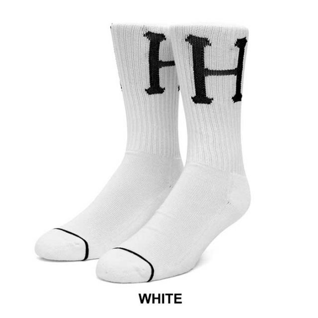 HUF ハフ ソックス [ SK00575 ] CLASSIC H CREW SOCK クルーソックス 25-27cm [メール便] [220527]