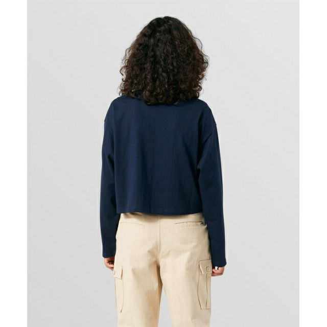 HUF WKN0057 PATCHES L/S CROP POLO