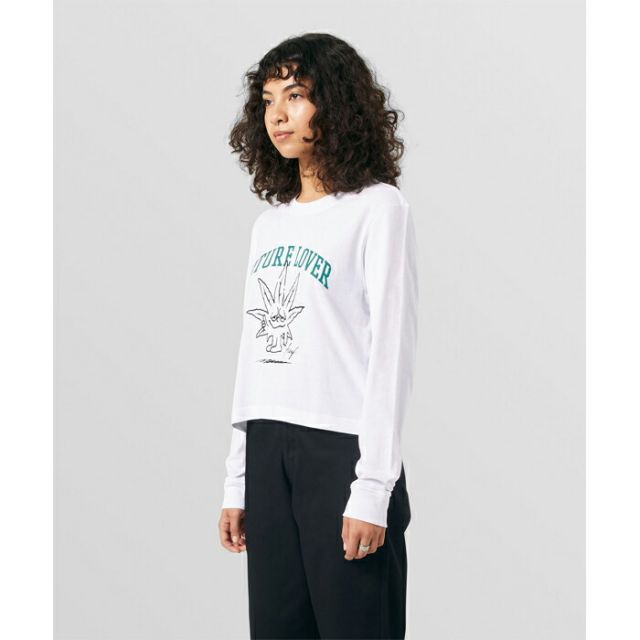 HUF WTS0071 NATURE LOVER CROP L/S TEE