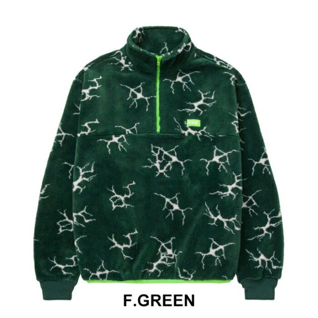 HUF FL00185 QUAKE SHERPA 1/4 ZIP