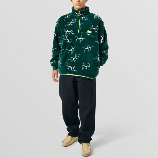 HUF FL00185 QUAKE SHERPA 1/4 ZIP