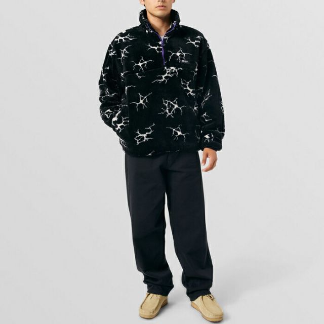 HUF FL00185 QUAKE SHERPA 1/4 ZIP
