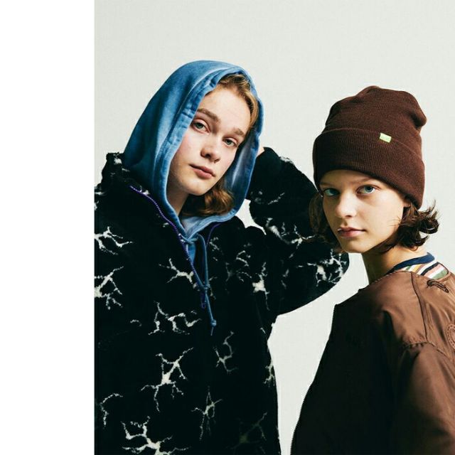 HUF FL00185 QUAKE SHERPA 1/4 ZIP