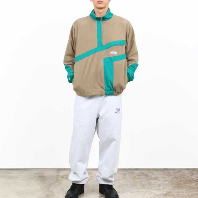 HUF ハフ フリースジャケット [ FL00183 ] RANGE QUARTER ZIP POLAR FLEECE 1/4ジッププルオーバー ユニセックス [221018]