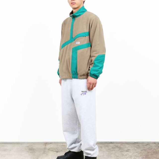 HUF ハフ フリースジャケット [ FL00183 ] RANGE QUARTER ZIP POLAR FLEECE 1/4ジッププルオーバー ユニセックス [221018]