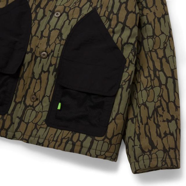 HUF JK00382 HUDSON CAMO WORK JACKET