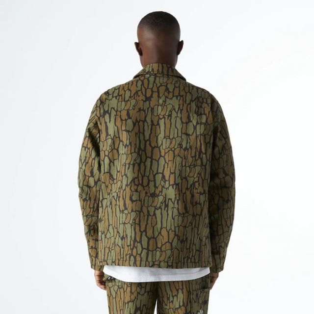 HUF JK00382 HUDSON CAMO WORK JACKET