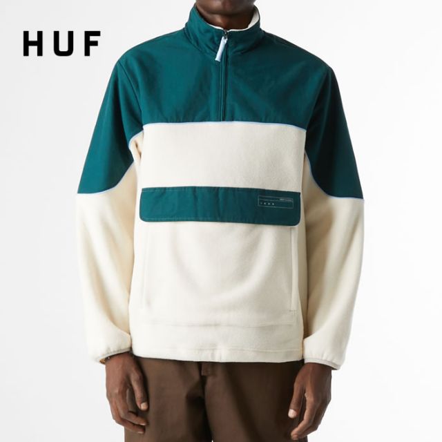 HUF FL00204 CRAILTAP CONTINENT 1/4 ZIP