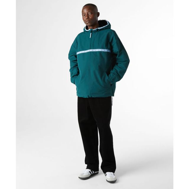 HUF × Crailtap ハフ クレイルタップ コラボ アノラック [ JK00403 ] CRAILTAP BLOCKS ANORAK JACKET アウター メンズ フーディ [221206]