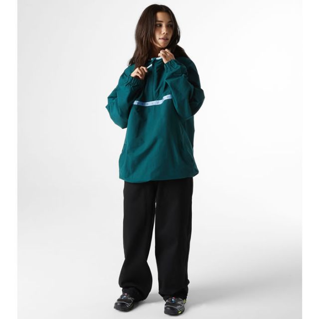HUF × Crailtap ハフ クレイルタップ コラボ アノラック [ JK00403 ] CRAILTAP BLOCKS ANORAK JACKET アウター メンズ フーディ [221206]