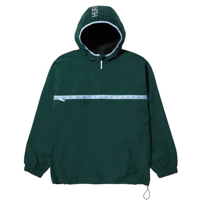 HUF × Crailtap ハフ クレイルタップ コラボ アノラック [ JK00403 ] CRAILTAP BLOCKS ANORAK JACKET アウター メンズ フーディ [221206]