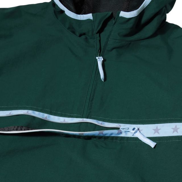 HUF × Crailtap ハフ クレイルタップ コラボ アノラック [ JK00403 ] CRAILTAP BLOCKS ANORAK JACKET アウター メンズ フーディ [221206]
