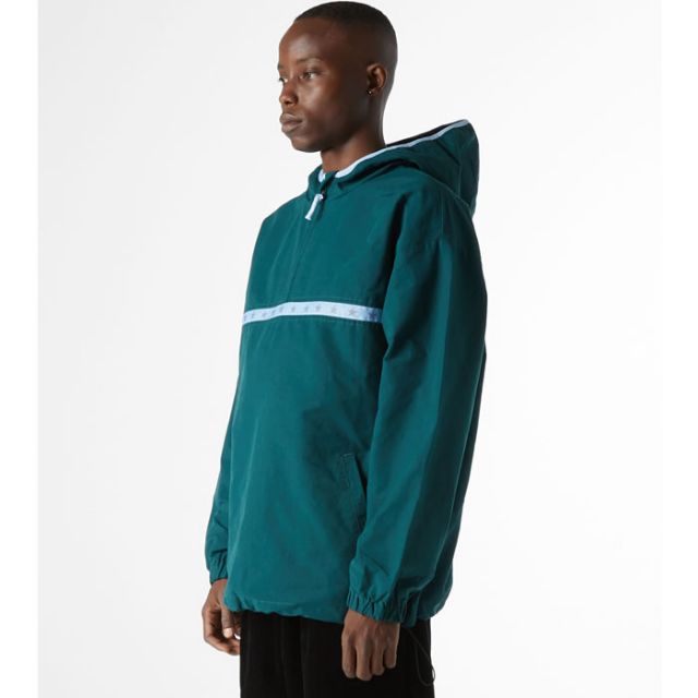 HUF × Crailtap ハフ クレイルタップ コラボ アノラック [ JK00403 ] CRAILTAP BLOCKS ANORAK JACKET アウター メンズ フーディ [221206]
