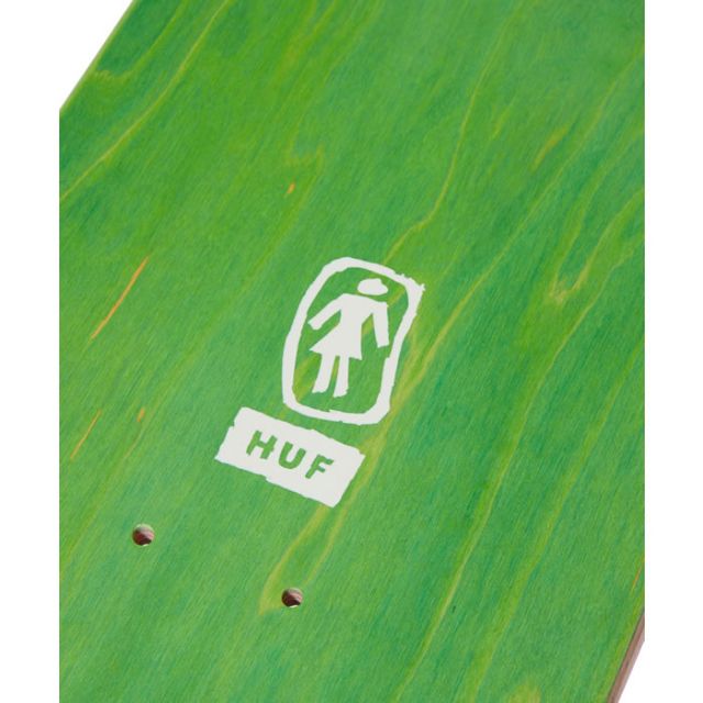 HUF × Crailtap ハフ クレイルタップ コラボ スケートボード スケボー sk8 デッキ [ AC00822 ] CRAILTAP HUF OG DECK BROWN GIRL ガール チョコレート CHOCOLATE [221220]