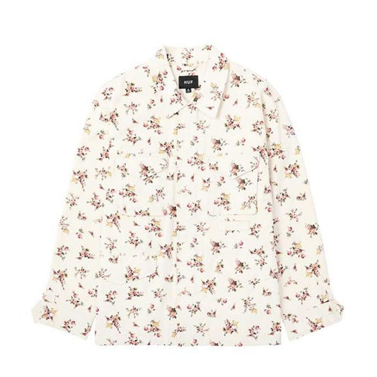 HUF ハフ アウター [ JK00386 ] FIELD FLORAL JACKET IVORY FLORAL フィールドフローラルジャケット メンズ [230310]