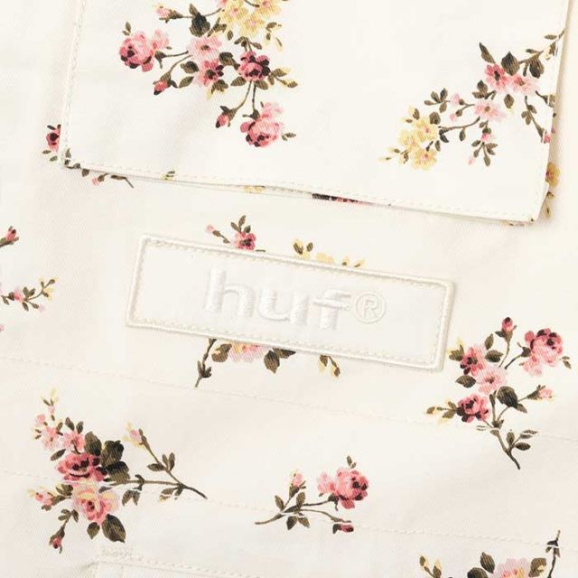 HUF ハフ アウター [ JK00386 ] FIELD FLORAL JACKET IVORY FLORAL フィールドフローラルジャケット メンズ [230310]