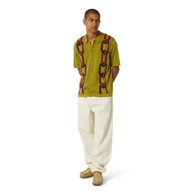 HUF KN00449 LINKED S/S KNIT SWEATER