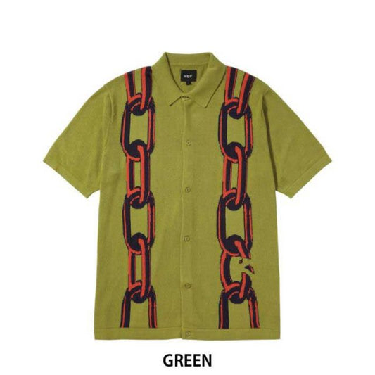 HUF KN00449 LINKED S/S KNIT SWEATER