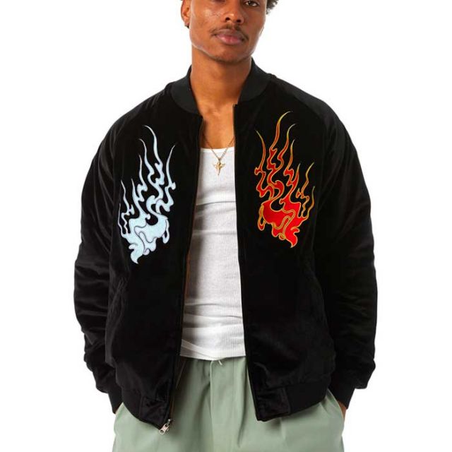 HUF JK00410 DESTRUCTIVE SKAJYAN JACKET