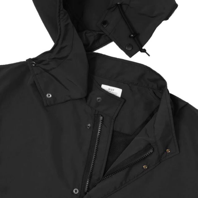 HUF ハフ アウター (JK80019) HORUS FIELD PARKA BLK ホルス フィールドジャケット メンズ [231005]