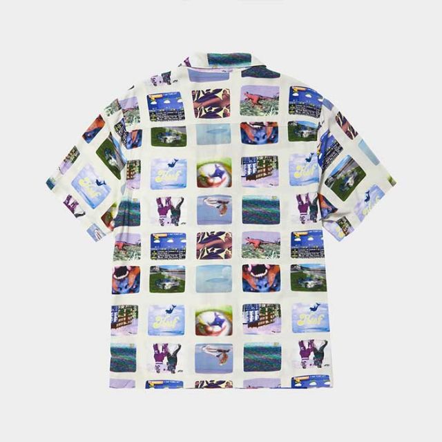 HUF BU00205 500 CHANNELS S/S RESORT SHIRT