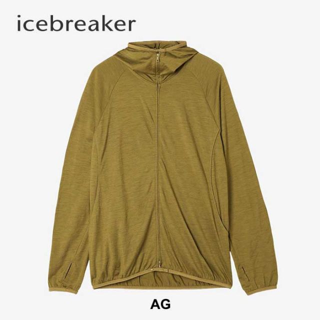アイスブレーカー パーカー icebreaker IB0A5758 U 150 LS ZIPHOODIE メリノ 150 ロングスリーブ ジップフーディー (240821)