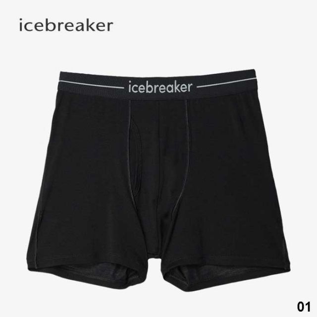 アイスブレーカー メンズ パンツ ICEBREAKER IU92201 メリノ 150 アナトミカ ボクサー ウィズフライ 下着 ボクサーパンツ 伸縮 ストレッチ アンダーウェア メール便 (250922)