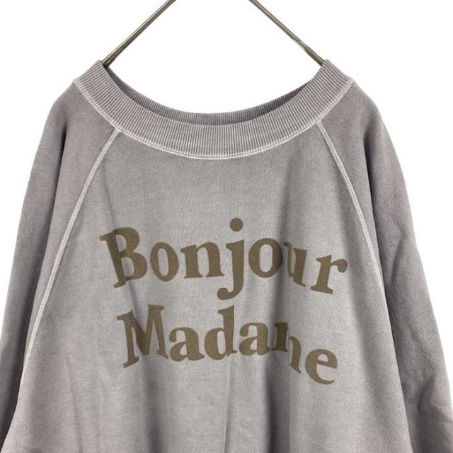 イチ ichi レディース ワンピース [ 220648 ] BONJOUR MADAME 裏毛 フロッキープリント カジュアル ナチュラル