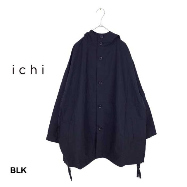ichi イチ レディース アウター 231008 撥水 フードJK ジャケット マウンテンパーカー ナチュラル (240130)
