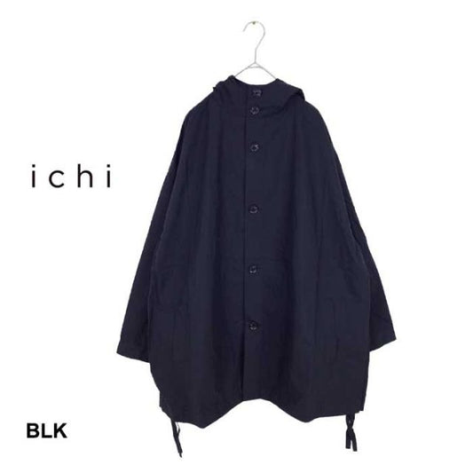 ichi イチ レディース アウター 231008 撥水 フードJK ジャケット マウンテンパーカー ナチュラル (240130)
