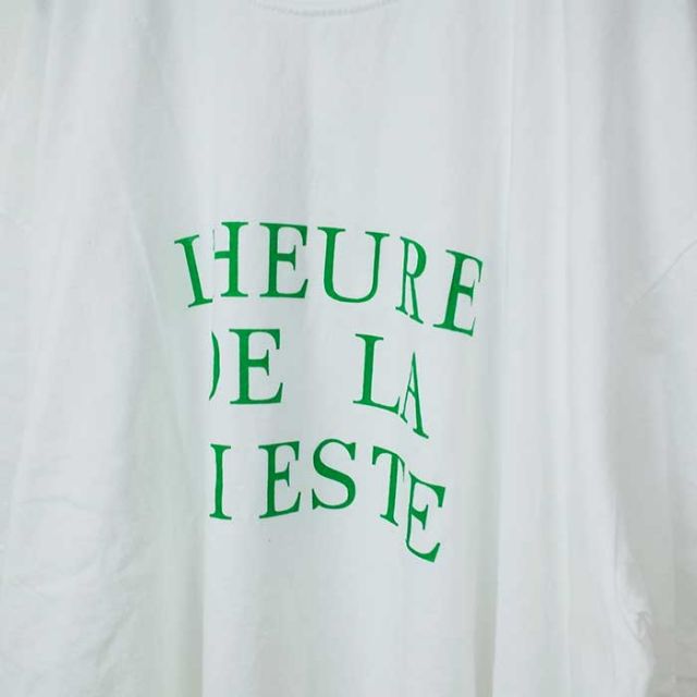 イチ tシャツ レディース ichi 240153 ピグメントダイプリント T 限定 グレー グリーン ホワイト コットン 春夏 フリーサイズ メール便 (240530)