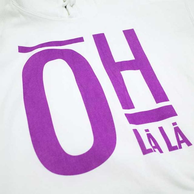 ICHI ピグメントダイスウェット HOODIE