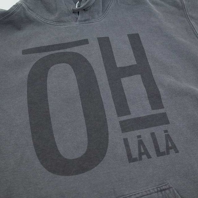 ICHI ピグメントダイスウェット HOODIE