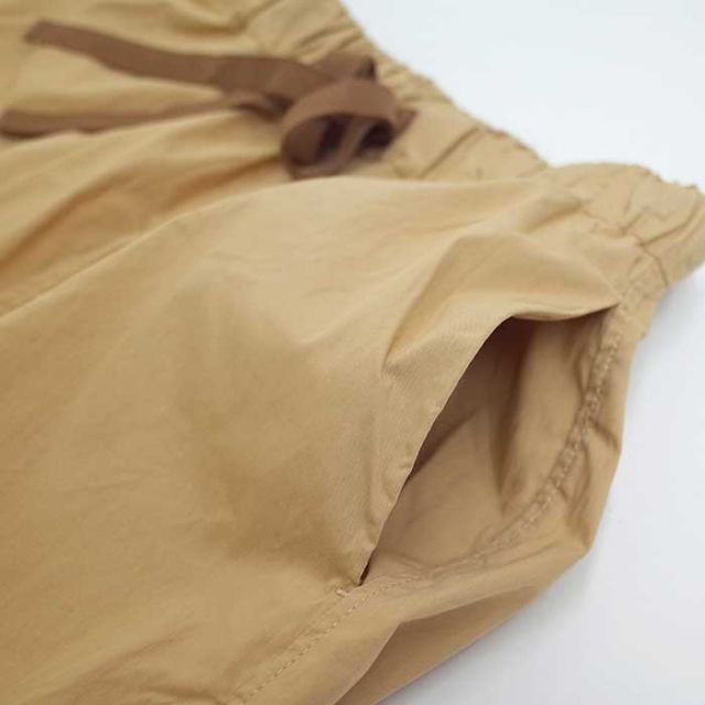 イチ パンツ ichi レディース 240514 C/N ポプリン PANTS ウエストゴム ベージュ ブラック フリーサイズ コットン ナイロン イージーパンツ (241023)