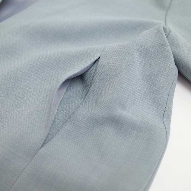 イチ ジャケット ICHI 240626 ナチュレミア イージーケア UVカット JACKET フォーマル ビジネス フリーサイズ ブラック グレー (241107)