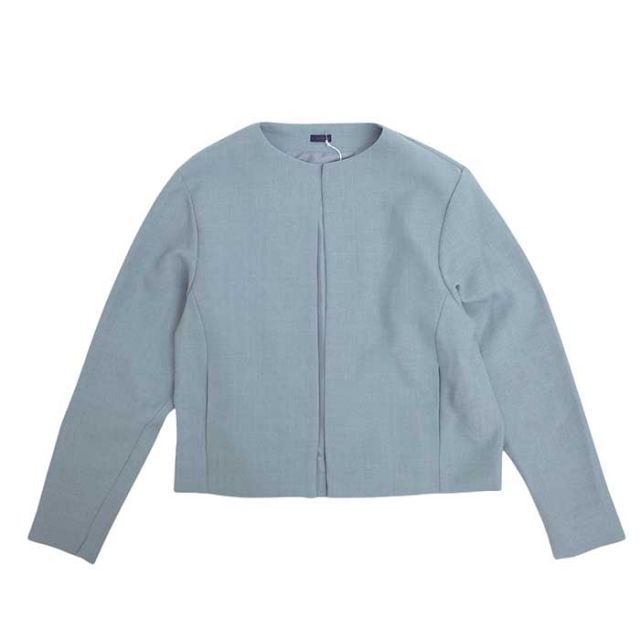 イチ ジャケット ICHI 240626 ナチュレミア イージーケア UVカット JACKET フォーマル ビジネス フリーサイズ ブラック グレー (241107)