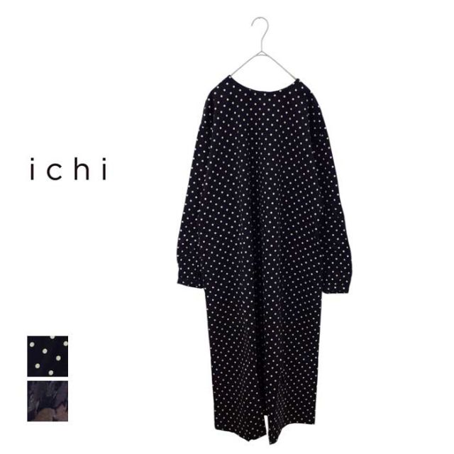 ICHI コーデュロイ 2WAY ONE PIECE