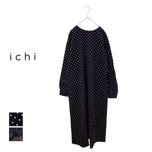ICHI コーデュロイ 2WAY ONE PIECE